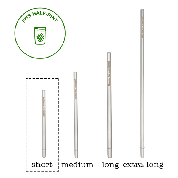 Individual Straws for Mason Jars