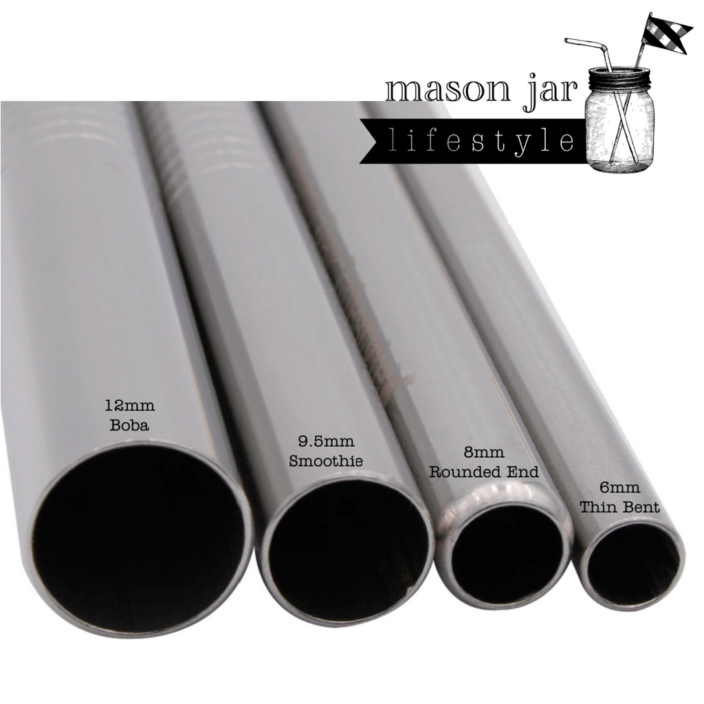 Individual Straws for Mason Jars