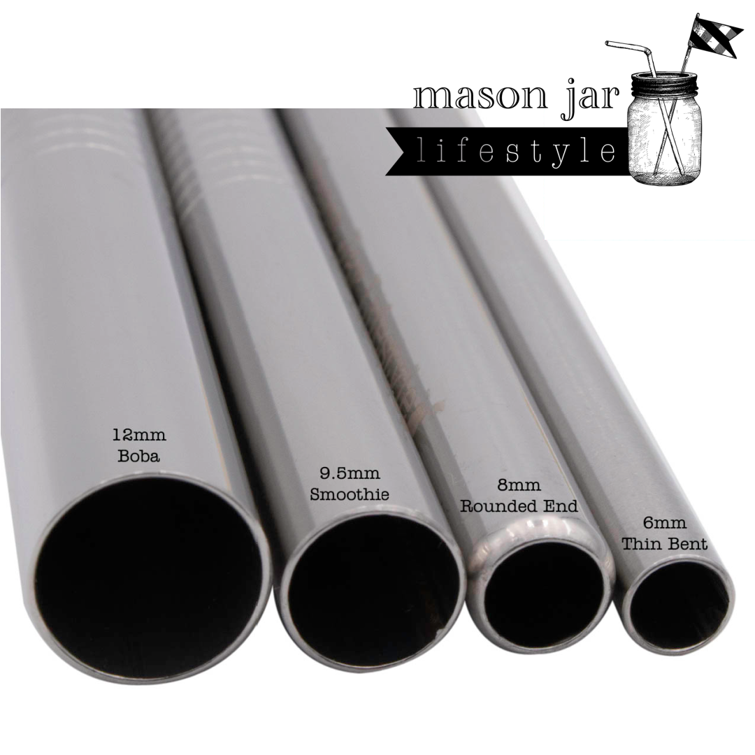Individual Straws for Mason Jars
