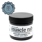 muscle rub. arnica & essential oils