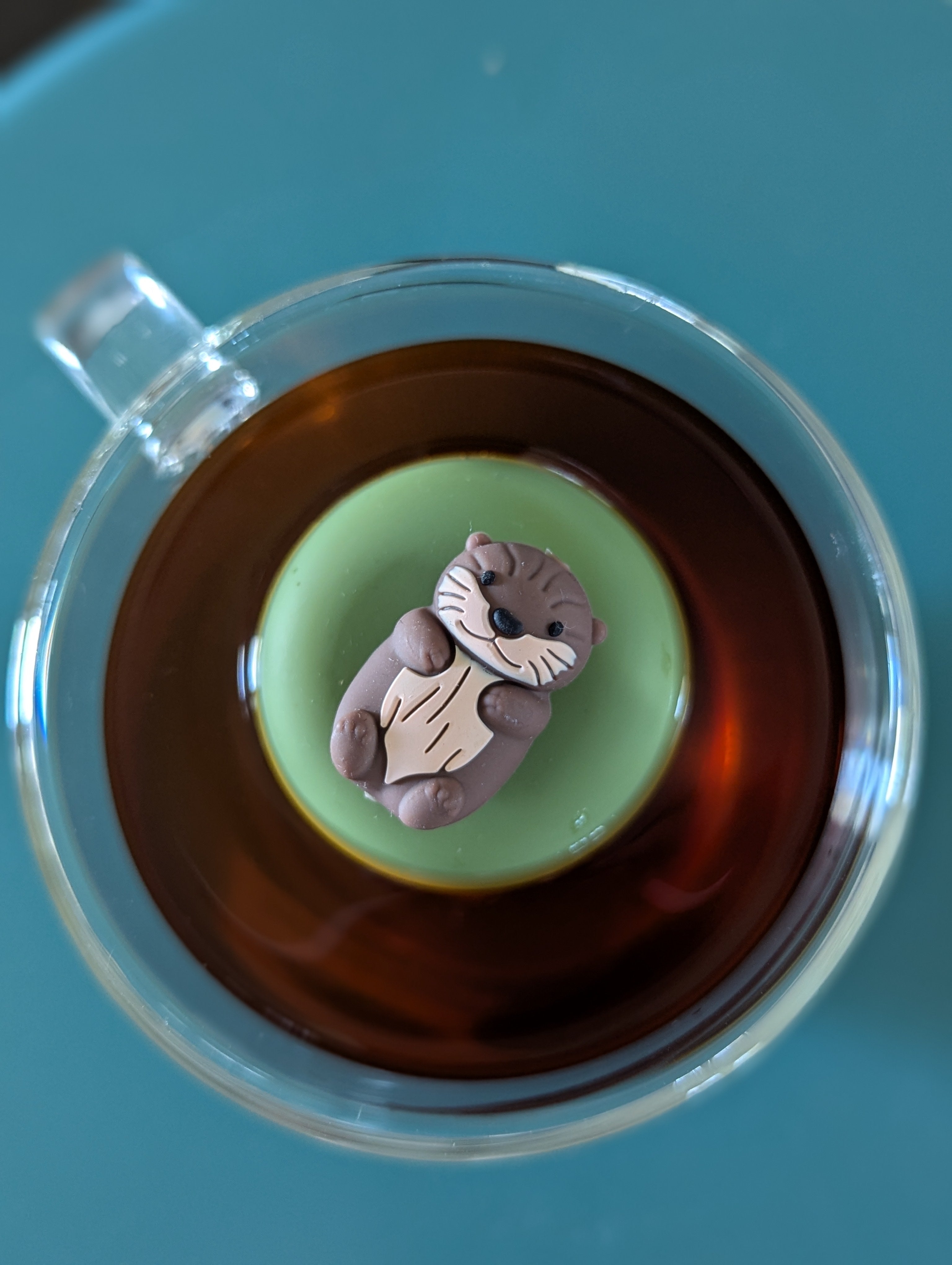 Floating Otter Tea Infuser - Cute Animal Tea Infuser for Loose Leaf Tea