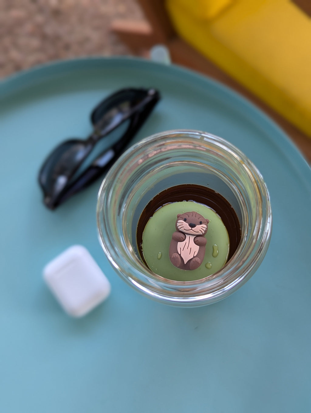 Floating Otter Tea Infuser - Cute Animal Tea Infuser for Loose Leaf Tea