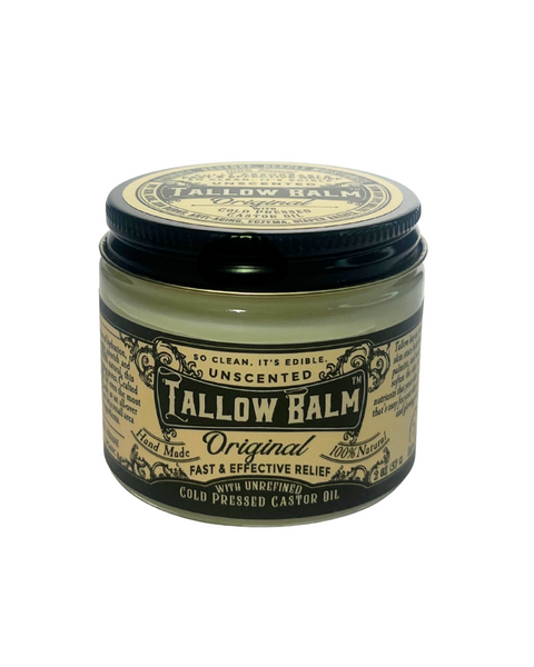 Tallow Balm Original- Unscented with Organic Castor Oil