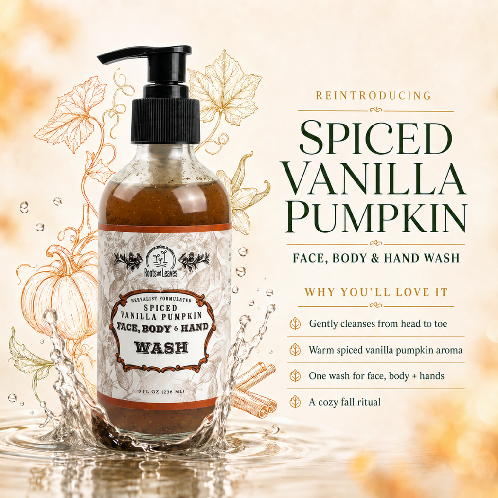 Spiced Vanilla Pumpkin Face, Body & Hand Wash