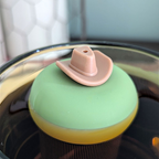 Floating Western Cowboy Hat Tea Infuser - Cute Tea Infuser for Loose Leaf Tea