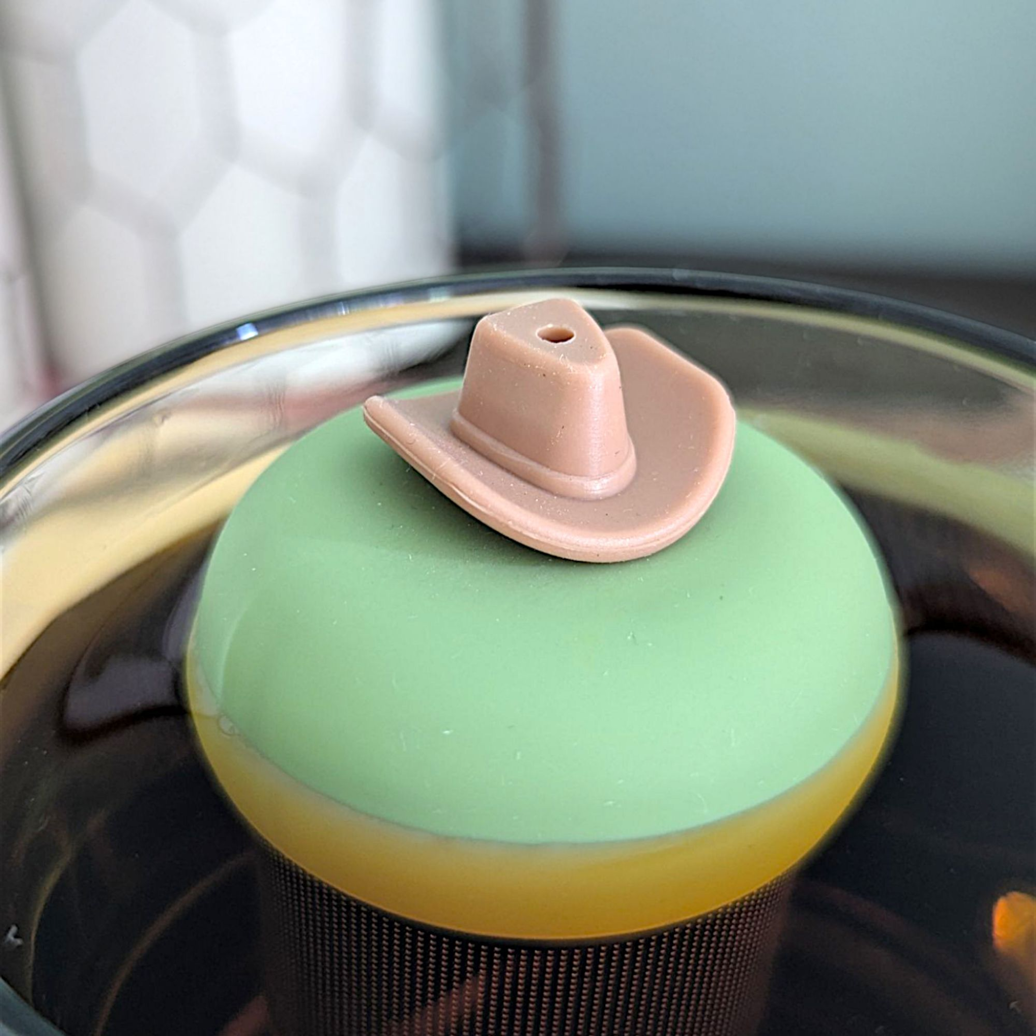 Floating Western Cowboy Hat Tea Infuser - Cute Tea Infuser for Loose Leaf Tea