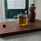 Floating Chestnut Brown Mushroom Tea Infuser - Cute Tea Infuser for Loose Leaf Tea