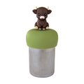Floating Brown Baby Cow Tea Infuser - Cute Animal Tea Infuser for Loose Leaf Tea