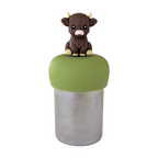Floating Brown Baby Cow Tea Infuser - Cute Animal Tea Infuser for Loose Leaf Tea