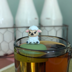 Floating White Sheep Tea Infuser - Cute Animal Tea Infuser for Loose Leaf Tea