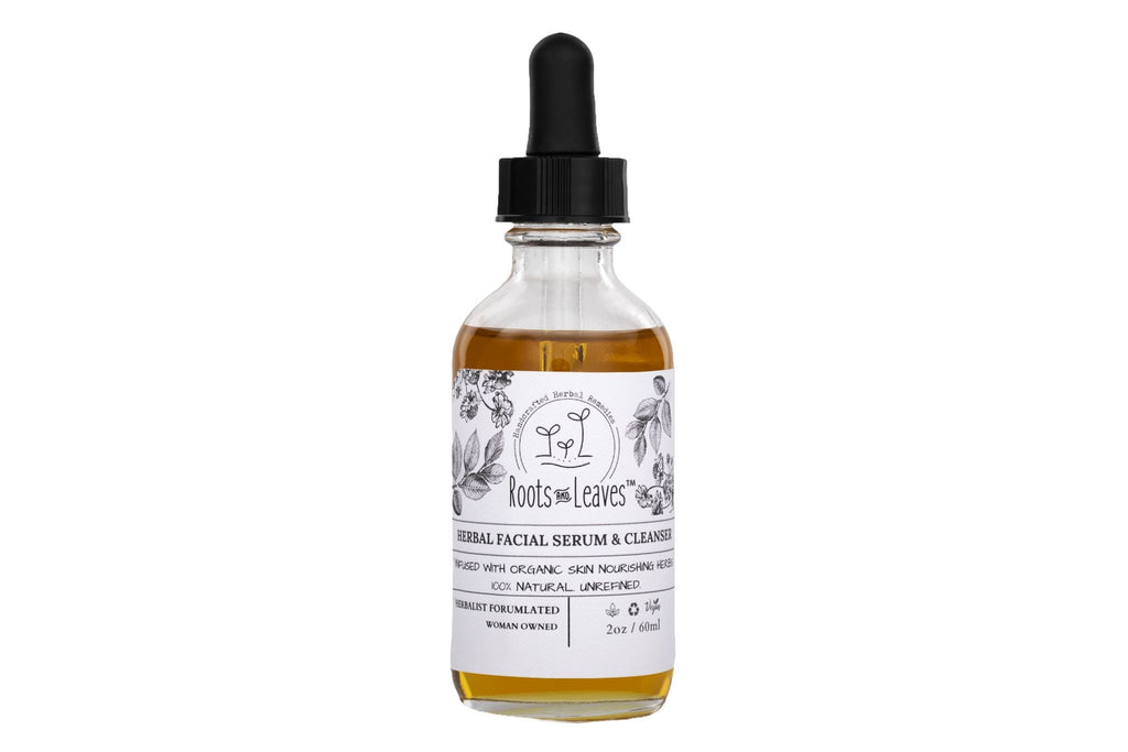 Evening Facial Serum & Cleanser