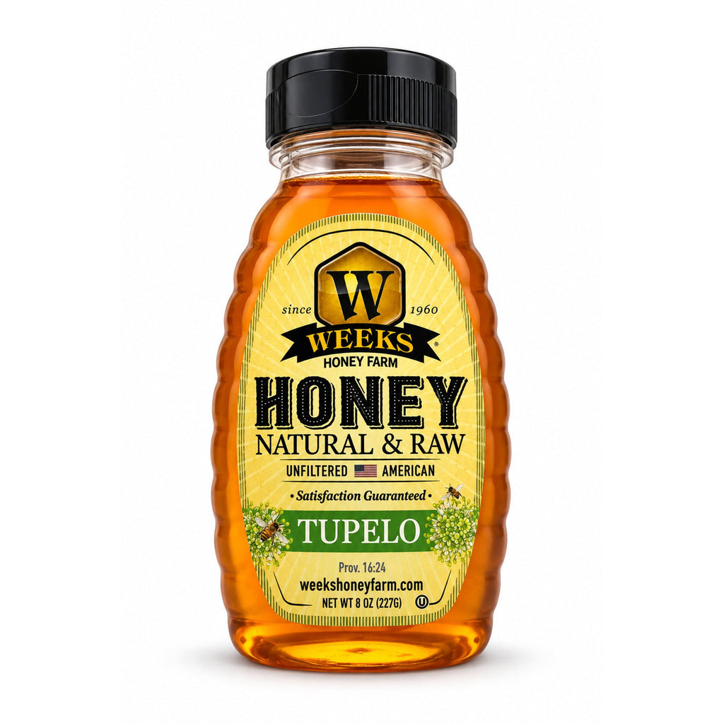 Raw Georgia Tupelo Honey | Buttery-Smooth Honey